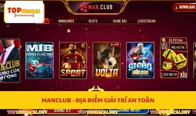 Manclub - Địa điểm giải trí an toàn